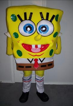 sponge character for hire in houston